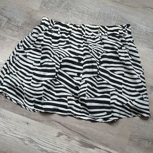 3 For 10 Sale Black and White Wet Seal Skirt